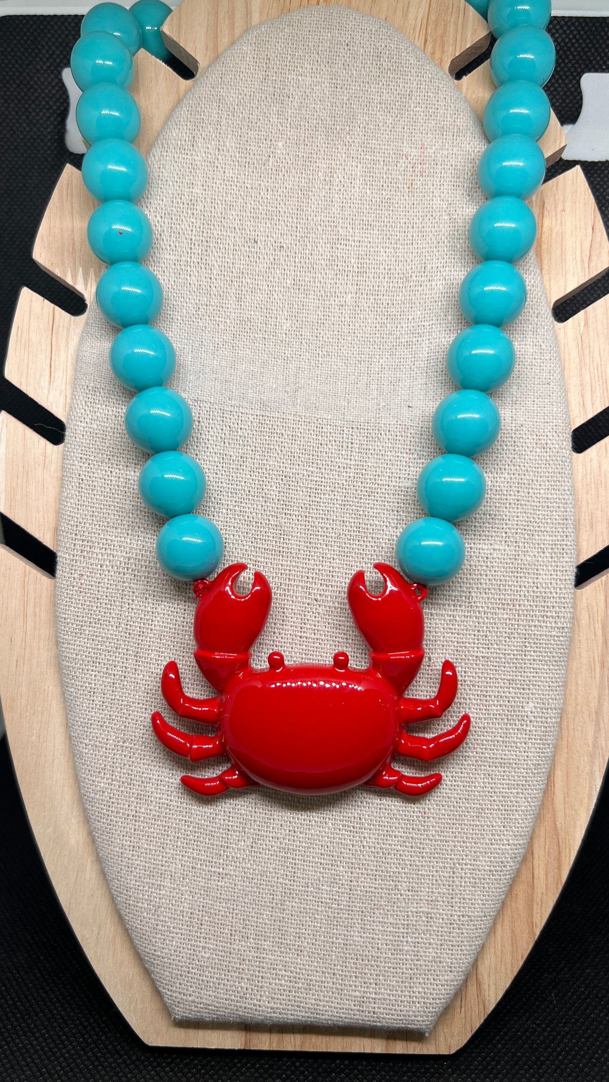 Collar Perlas Cangrejo