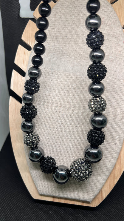 Collar Perlas Brillantes