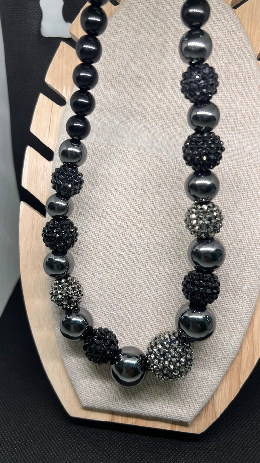 Collar Perlas Brillantes