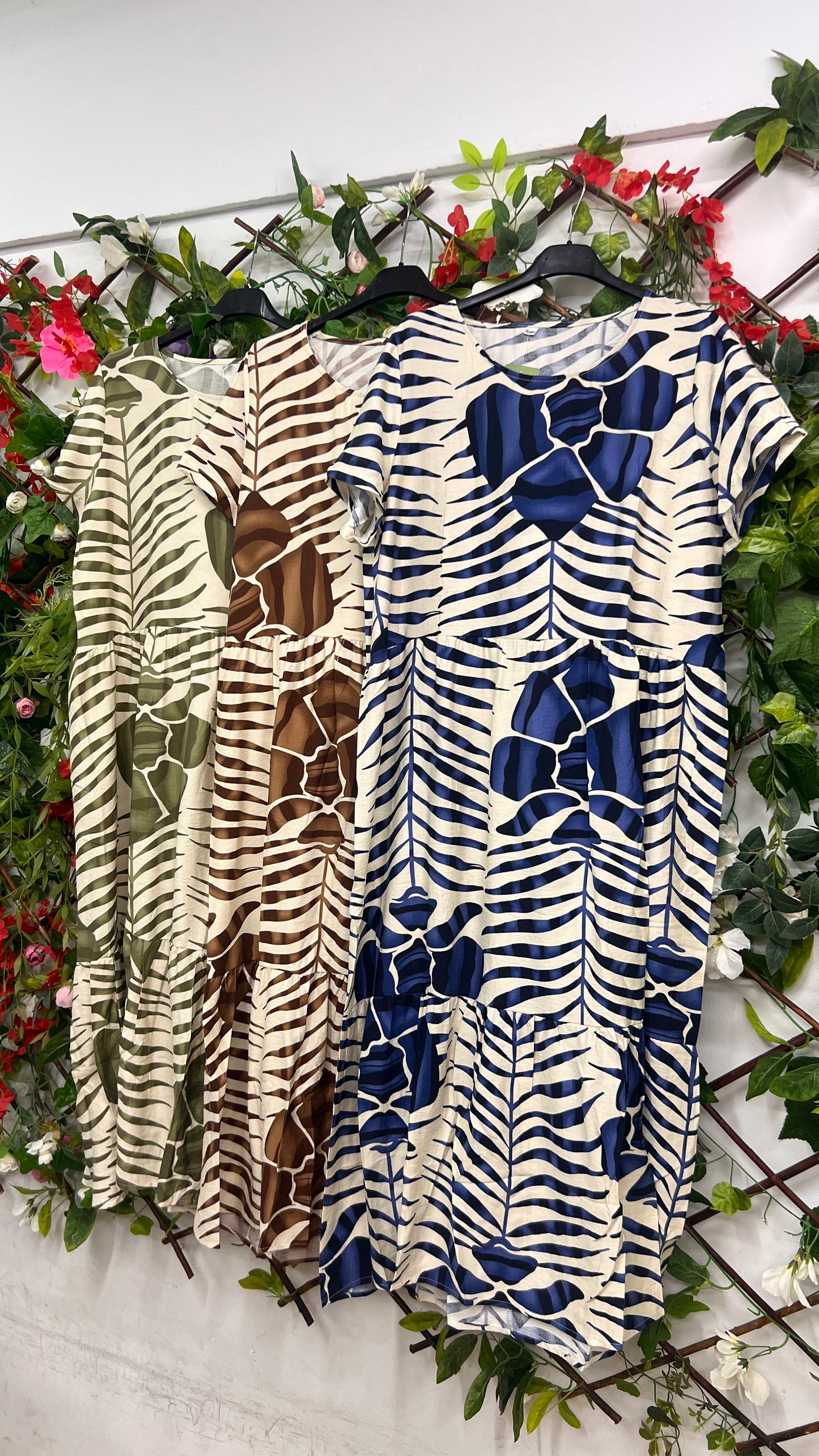 Vestido Print Petalos