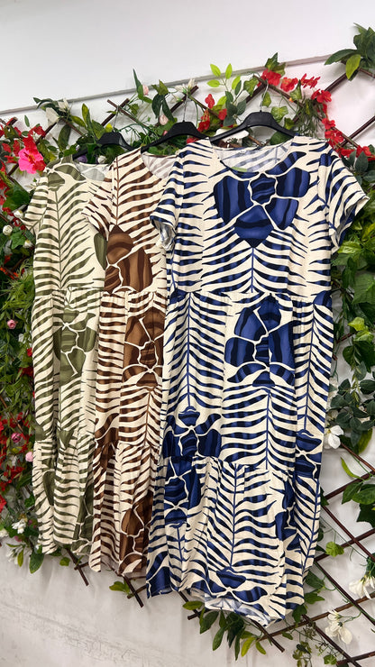 Vestido Print Petalos