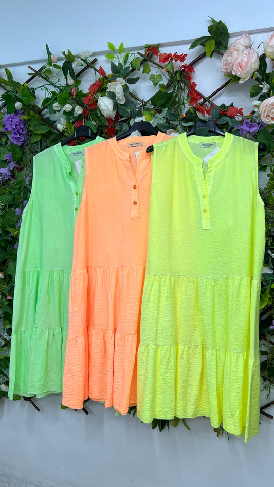Vestidos Fluor Sueltos