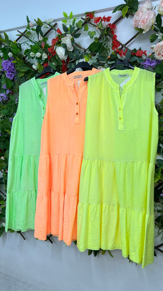 Vestidos Fluor Sueltos