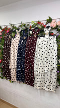 Conjunto Seda Lunares