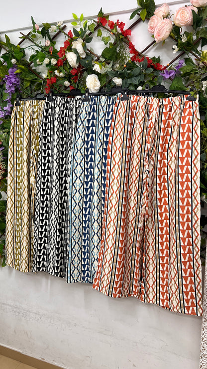 Pantalon Palazzo TriAngulos