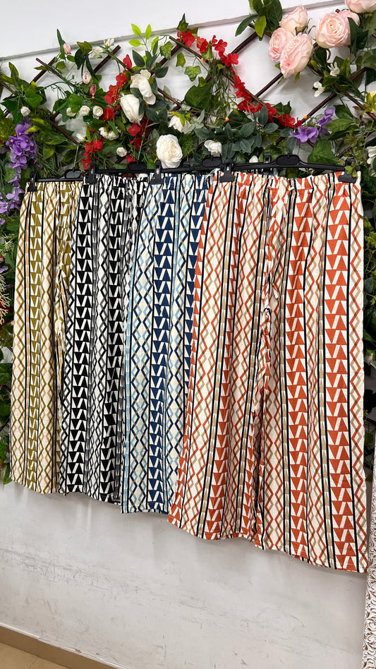 Pantalon Palazzo TriAngulos