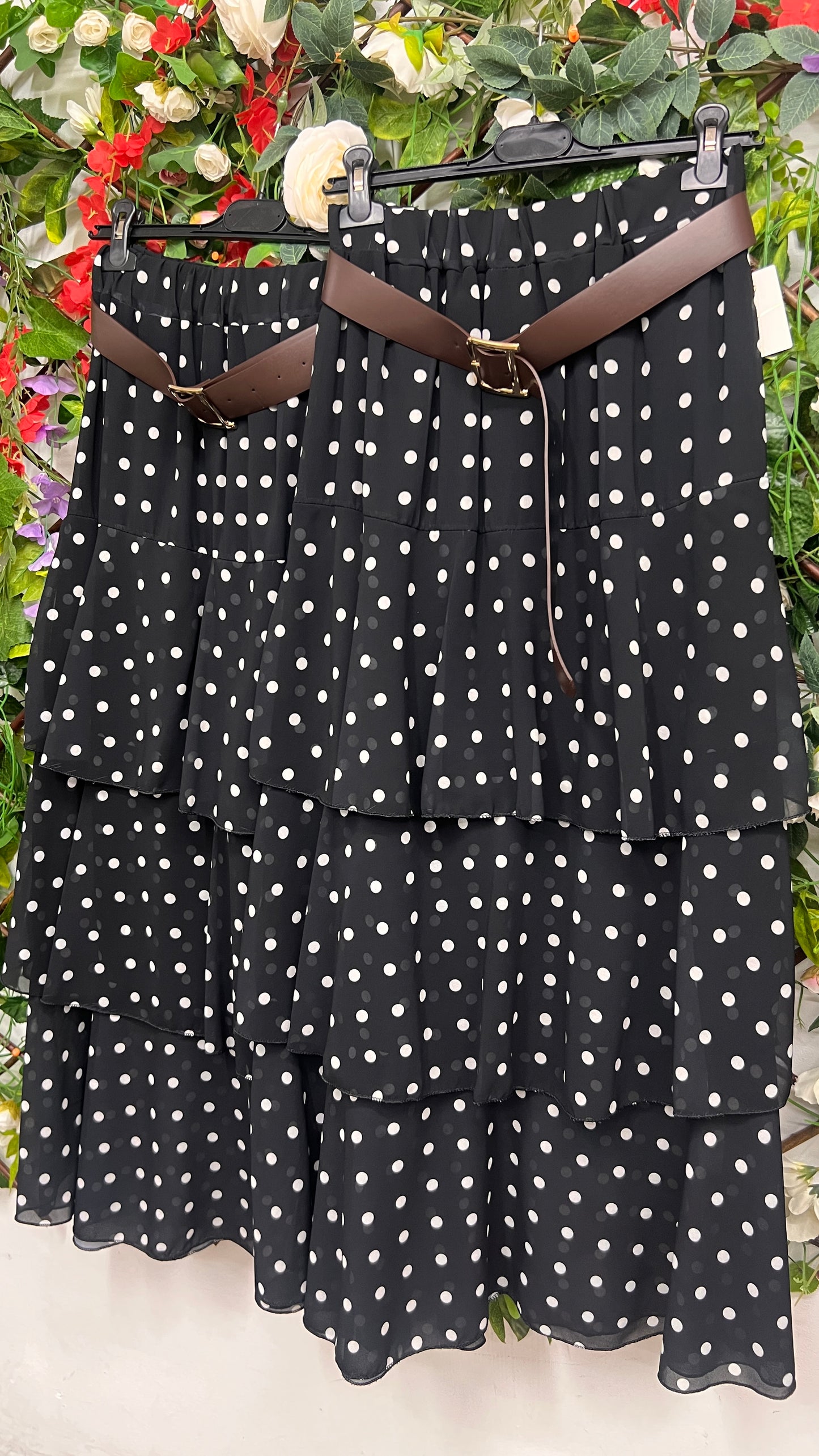 Falda Volantes Lunares