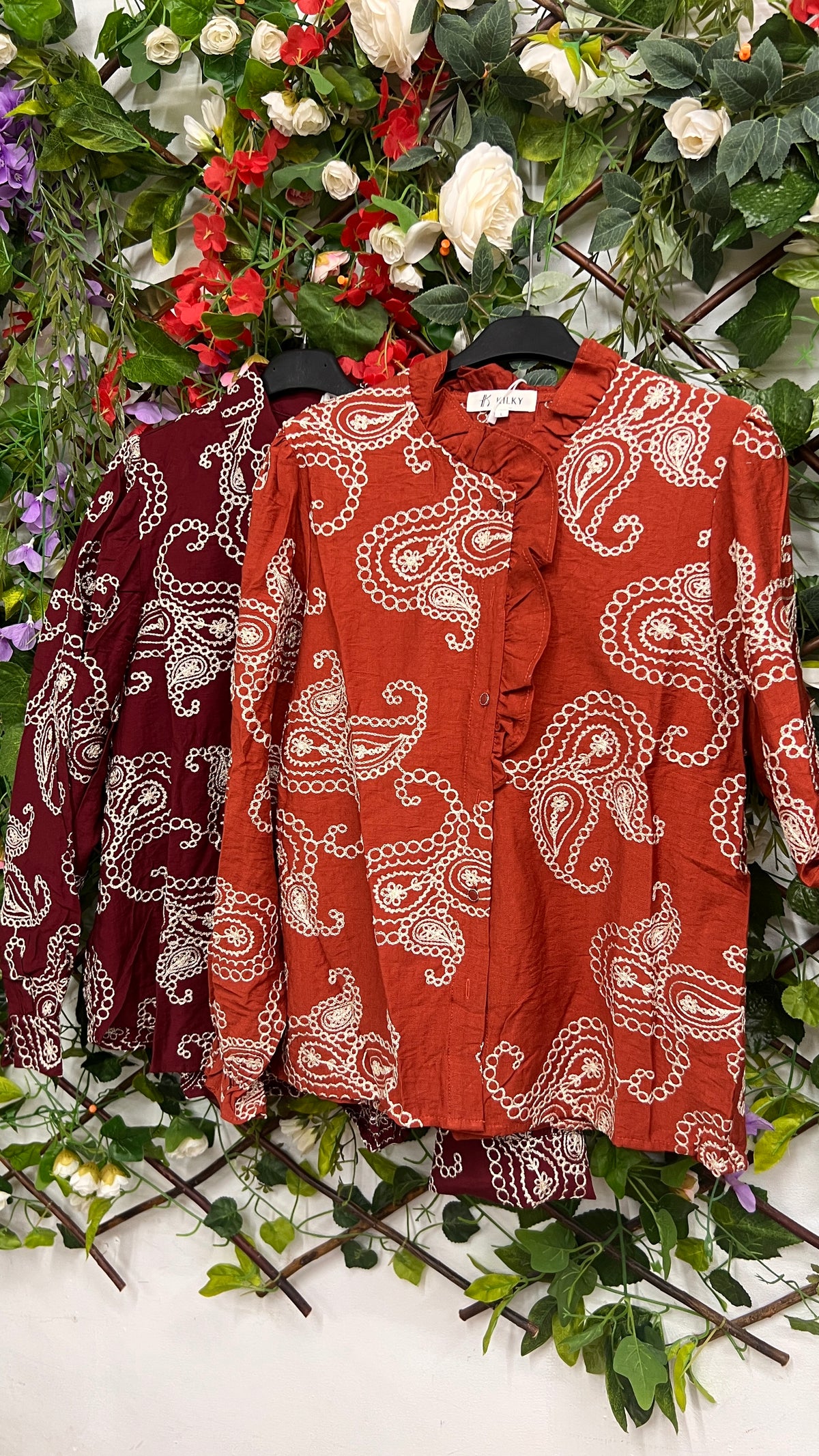 Blusa Boho Terracota