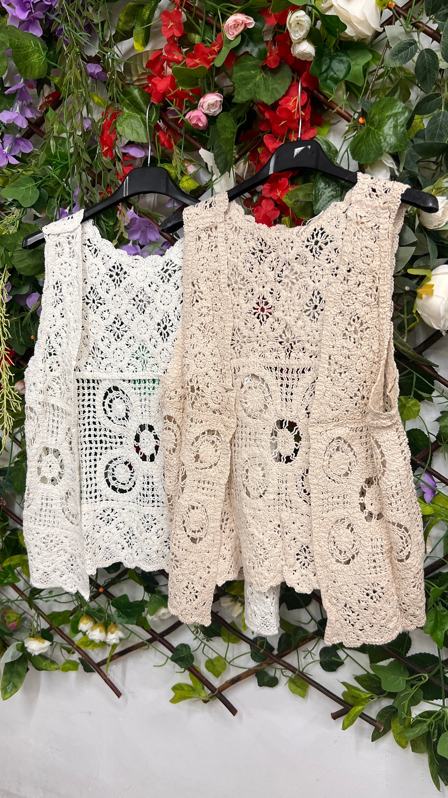 Chaleco Crochet Abierto