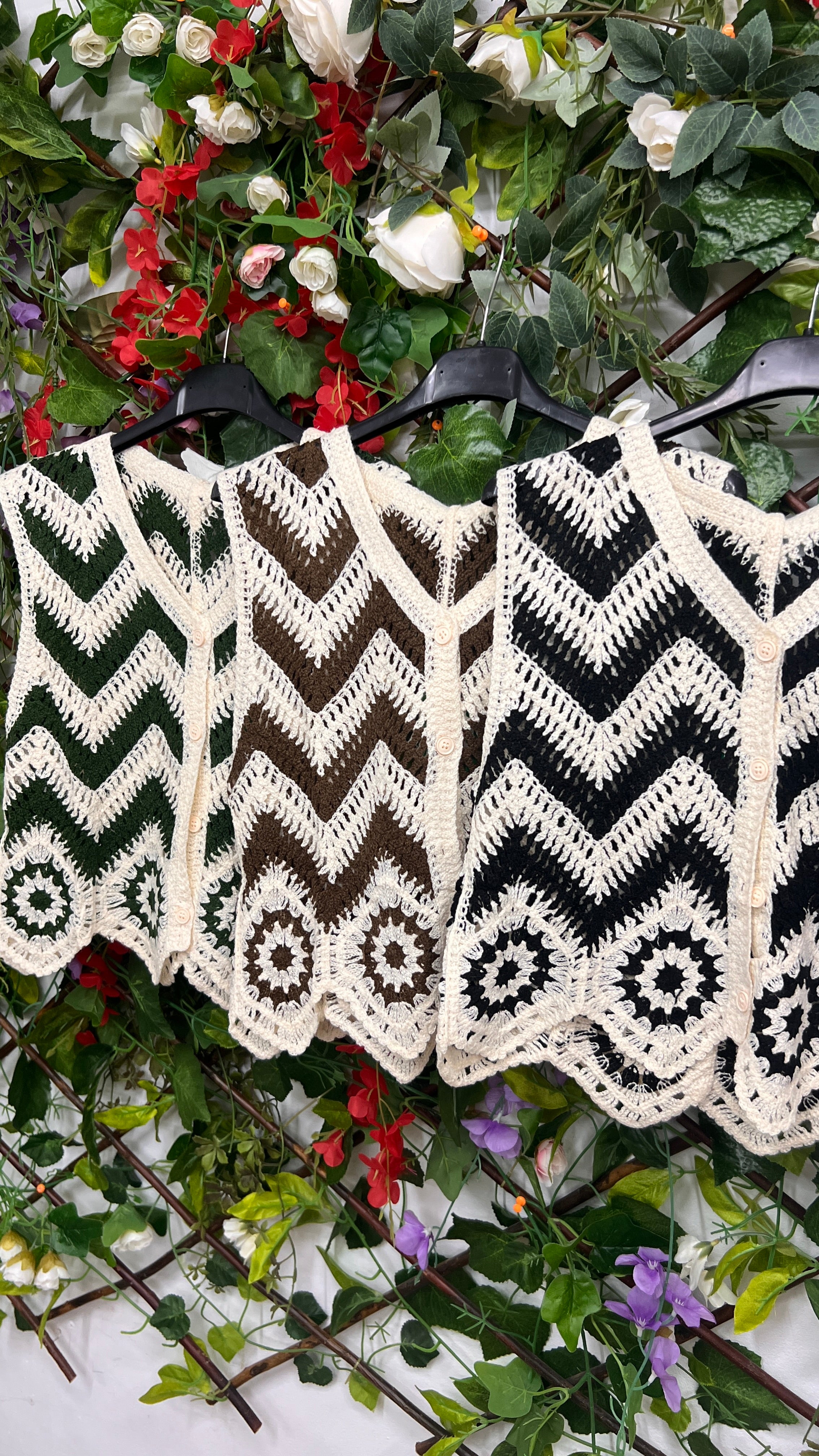 Chaleco Crochet ZigZag