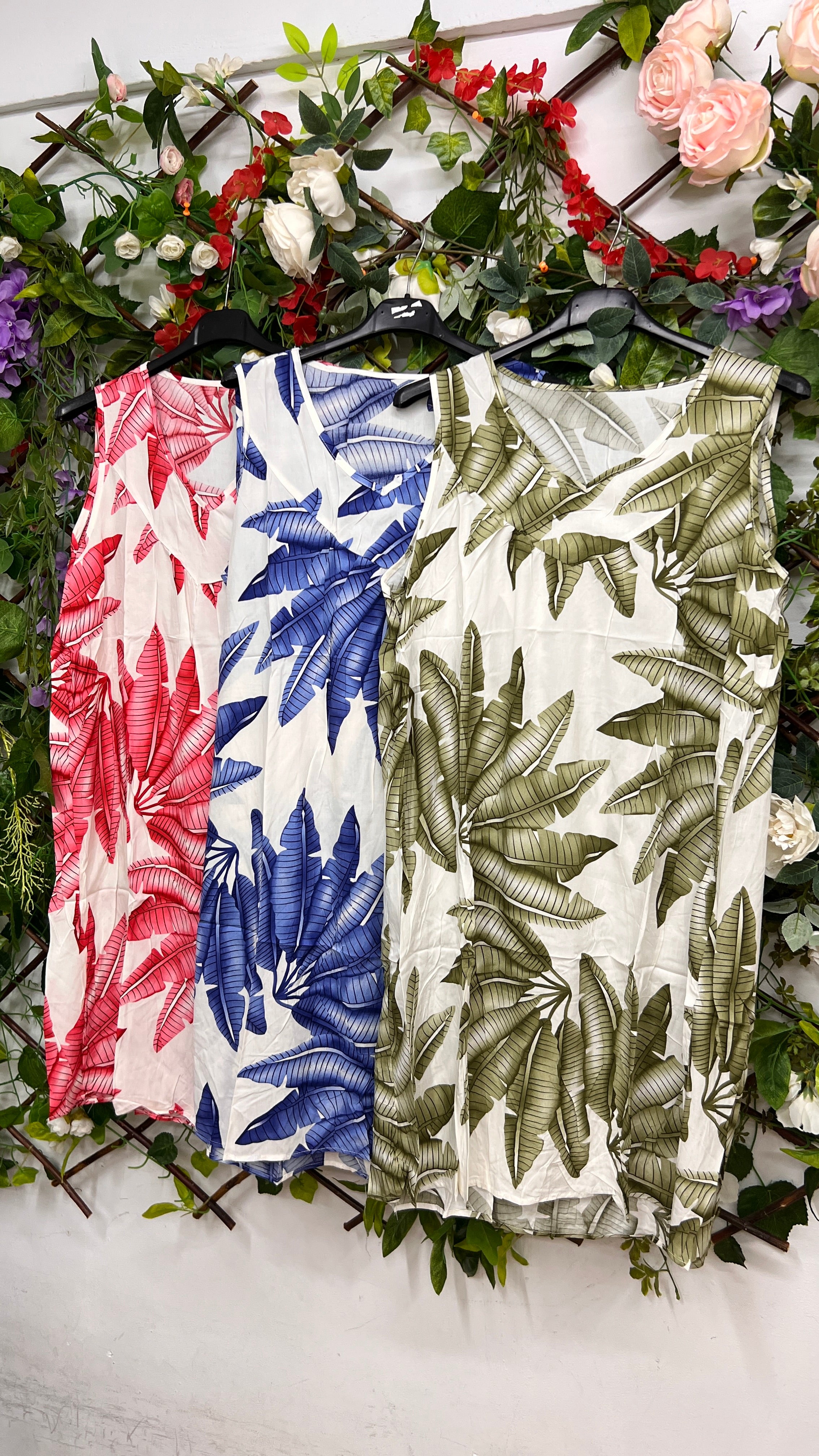 Vestido Palmeras