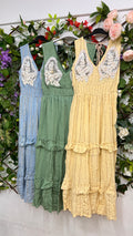 Vestido Boho Conchas