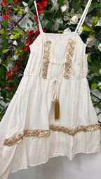Vestido Boho Lentejuelas Corto