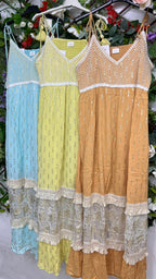 Vestido Indu Perlado