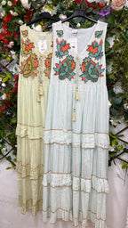 Vestido Boho Flores