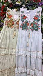 Vestido Boho Flores