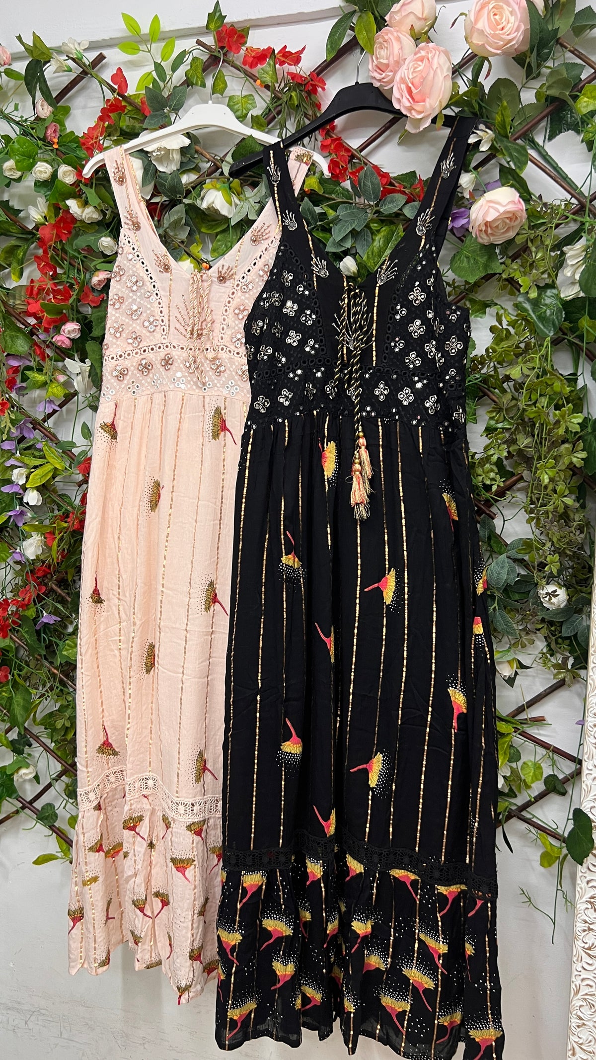 Vestido Boho Cuerpo Bordado