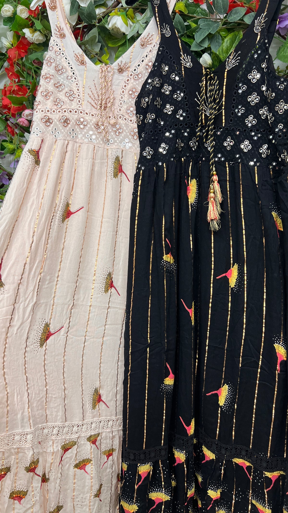 Vestido Boho Cuerpo Bordado
