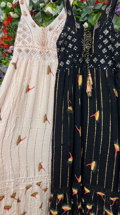Vestido Boho Cuerpo Bordado