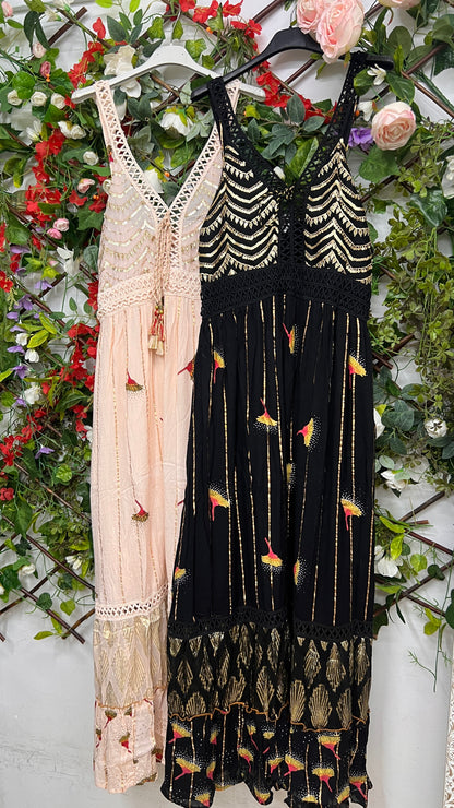 Vestido Boho Trenzado