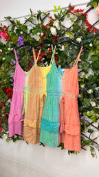Vestido Indu Corto Difuminado