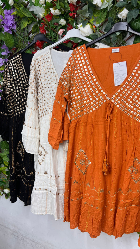 Vestido Boho Espejos