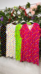 Vestido Lunares Colores