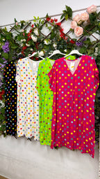 Vestido Lunares Colores