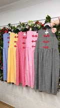 Vestido Vichy Nudo
