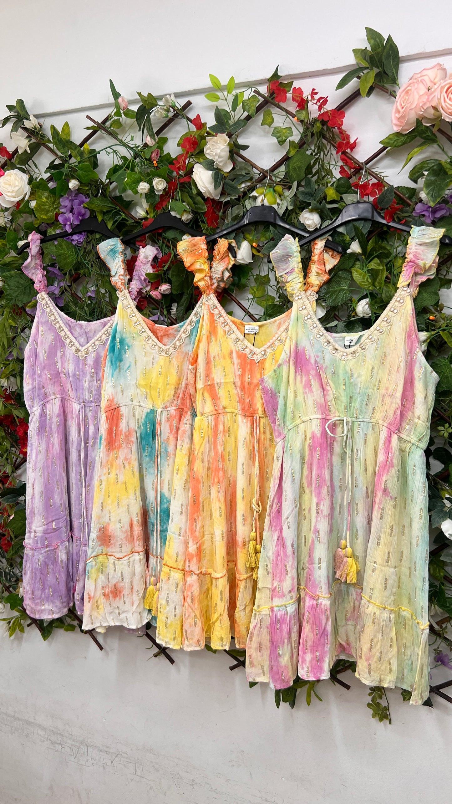 Vestido Indu Volantitos