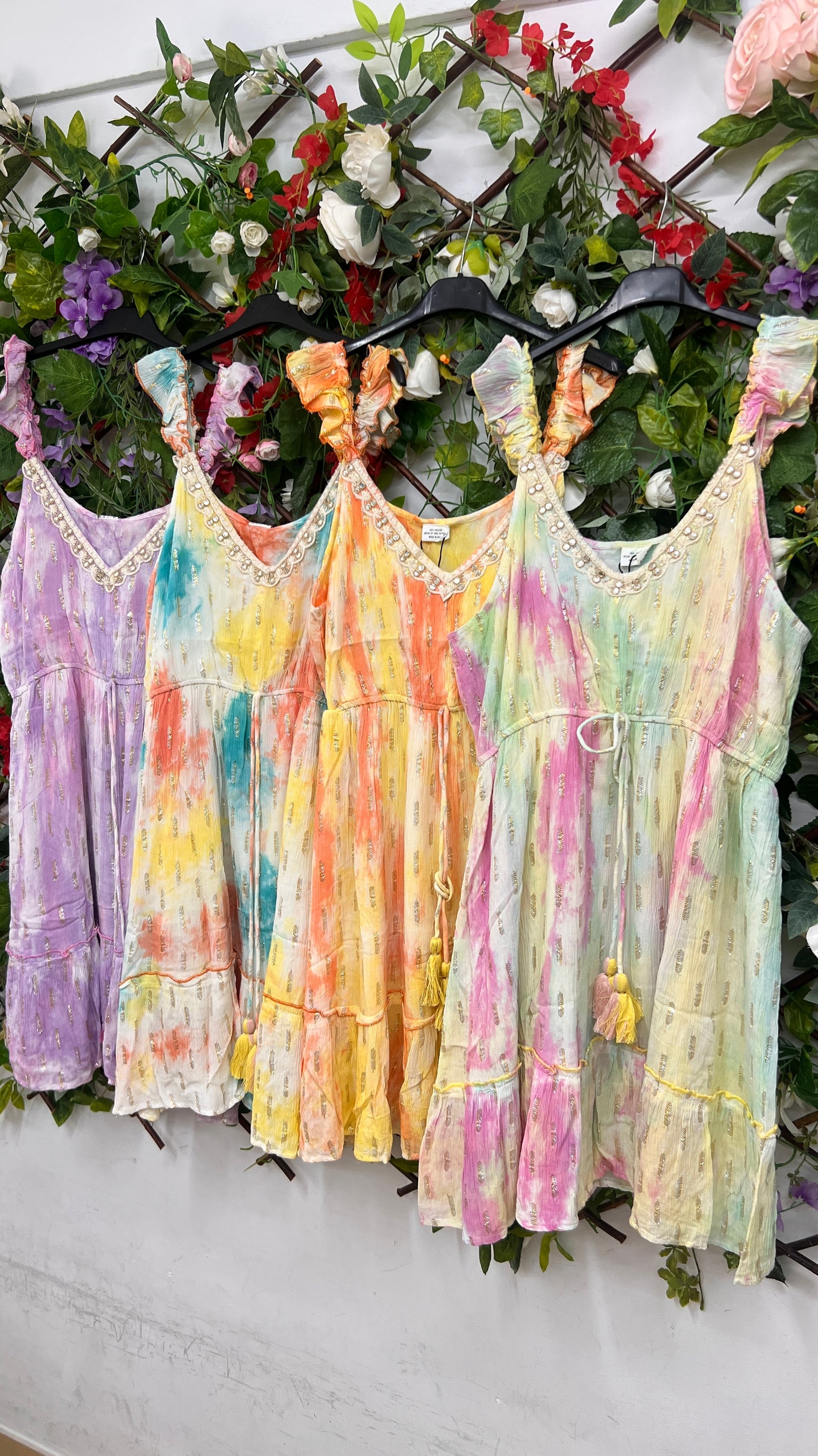 Vestido Indu Volantitos