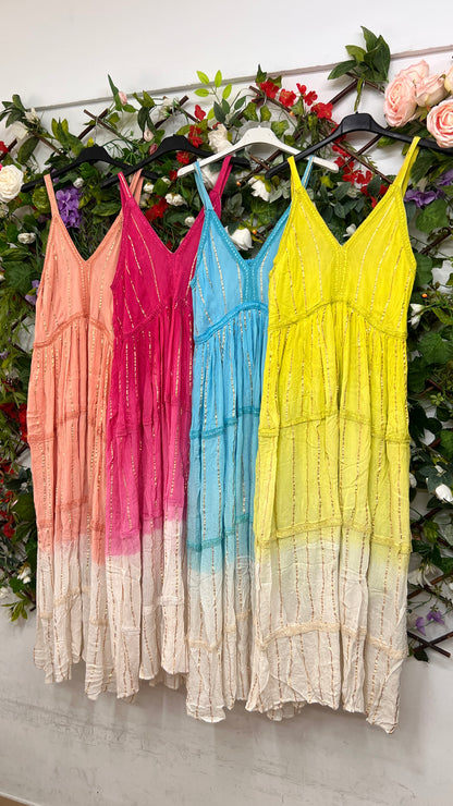 Vestido Indu Degradado