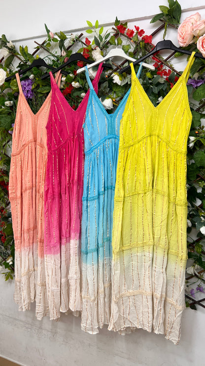 Vestido Indu Degradado