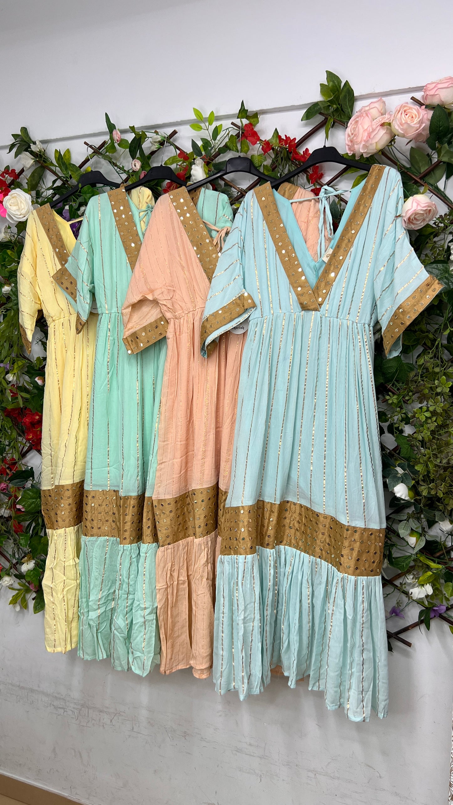 Vestido Boho Abalorios