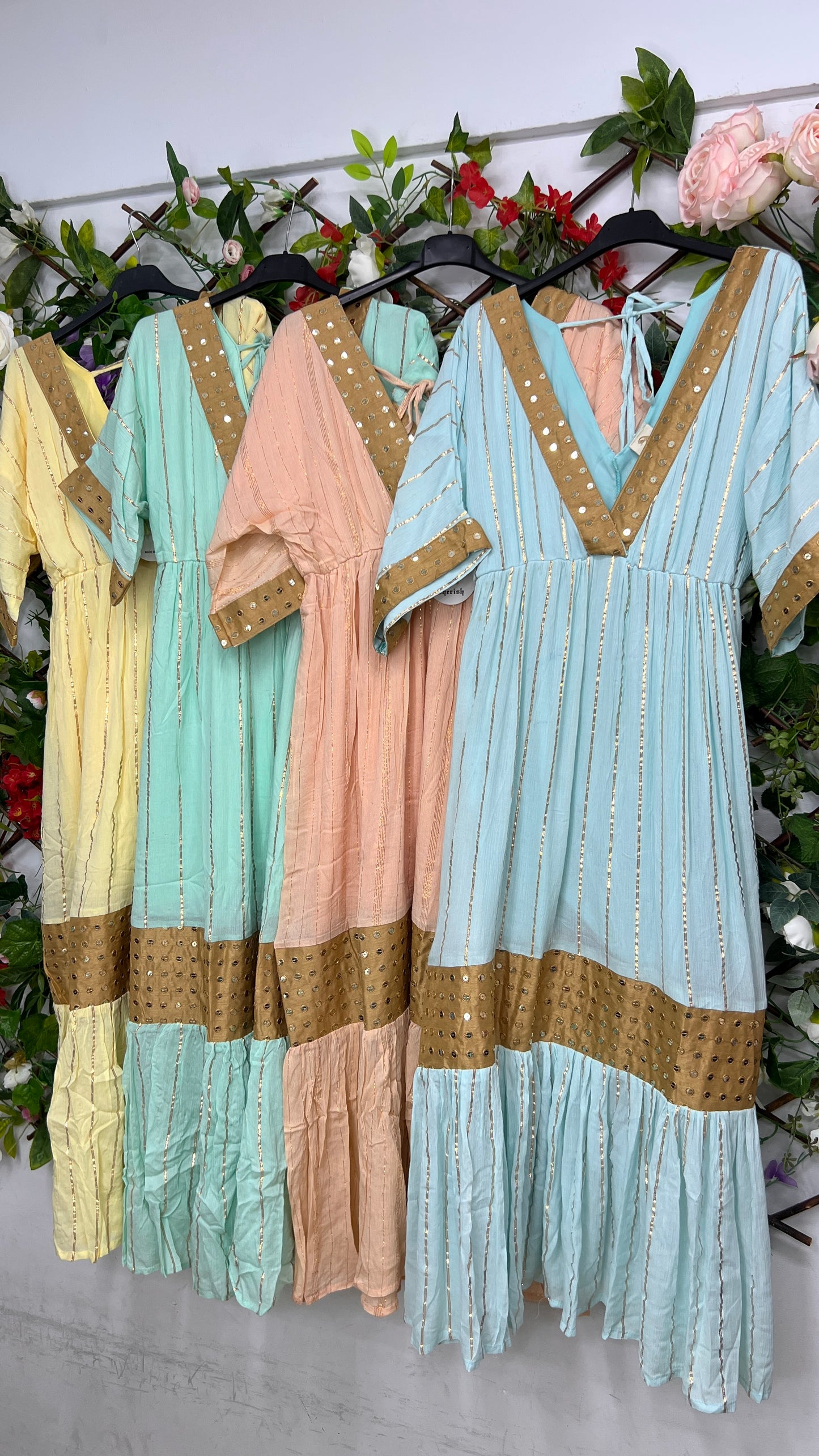 Vestido Boho Abalorios