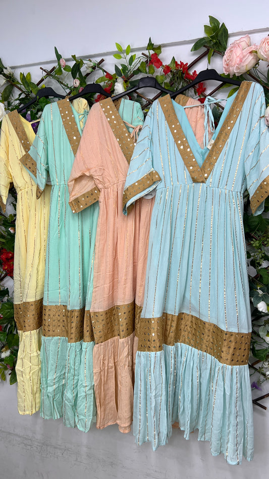Vestido Boho Abalorios