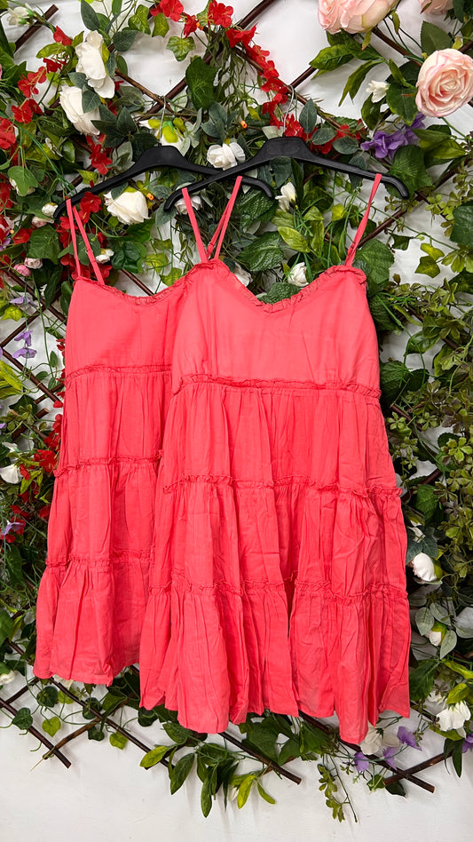 Vestido Indu Coral