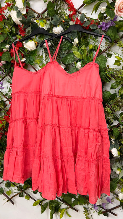 Vestido Indu Coral