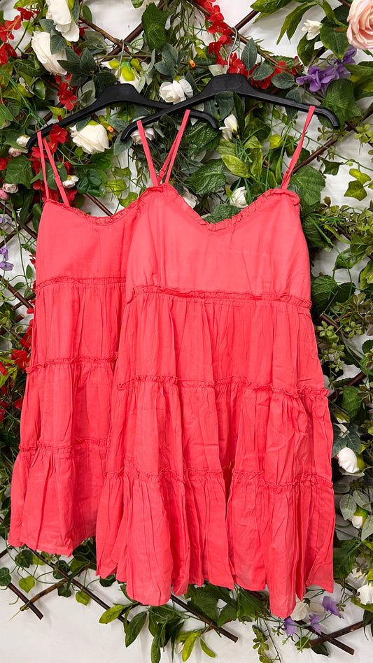 Vestido Indu Coral