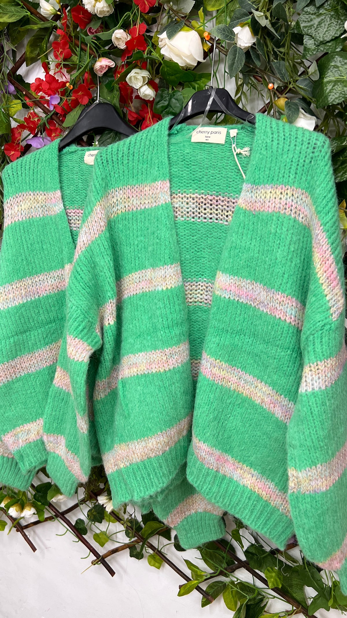 Cardigan Rayas Premium