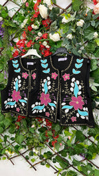Chaleco Bordado Vintage