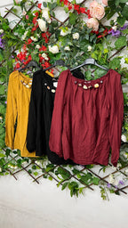 Blusa Cuello Elastico