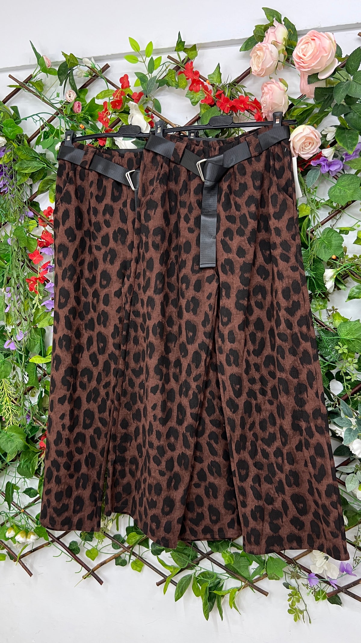 Pantalon Print Cinturon