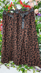 Pantalon Print Cinturon