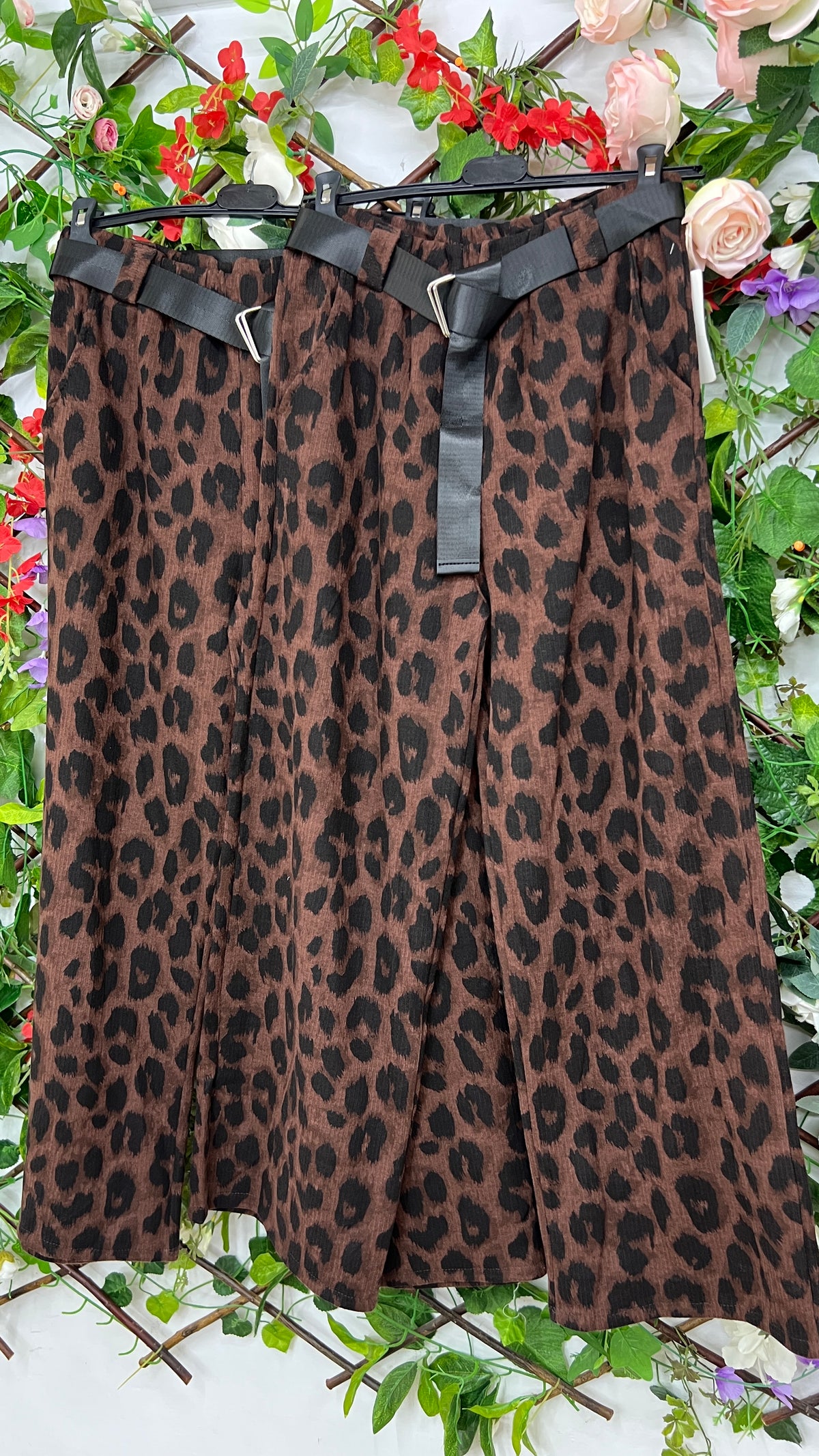 Pantalon Print Cinturon