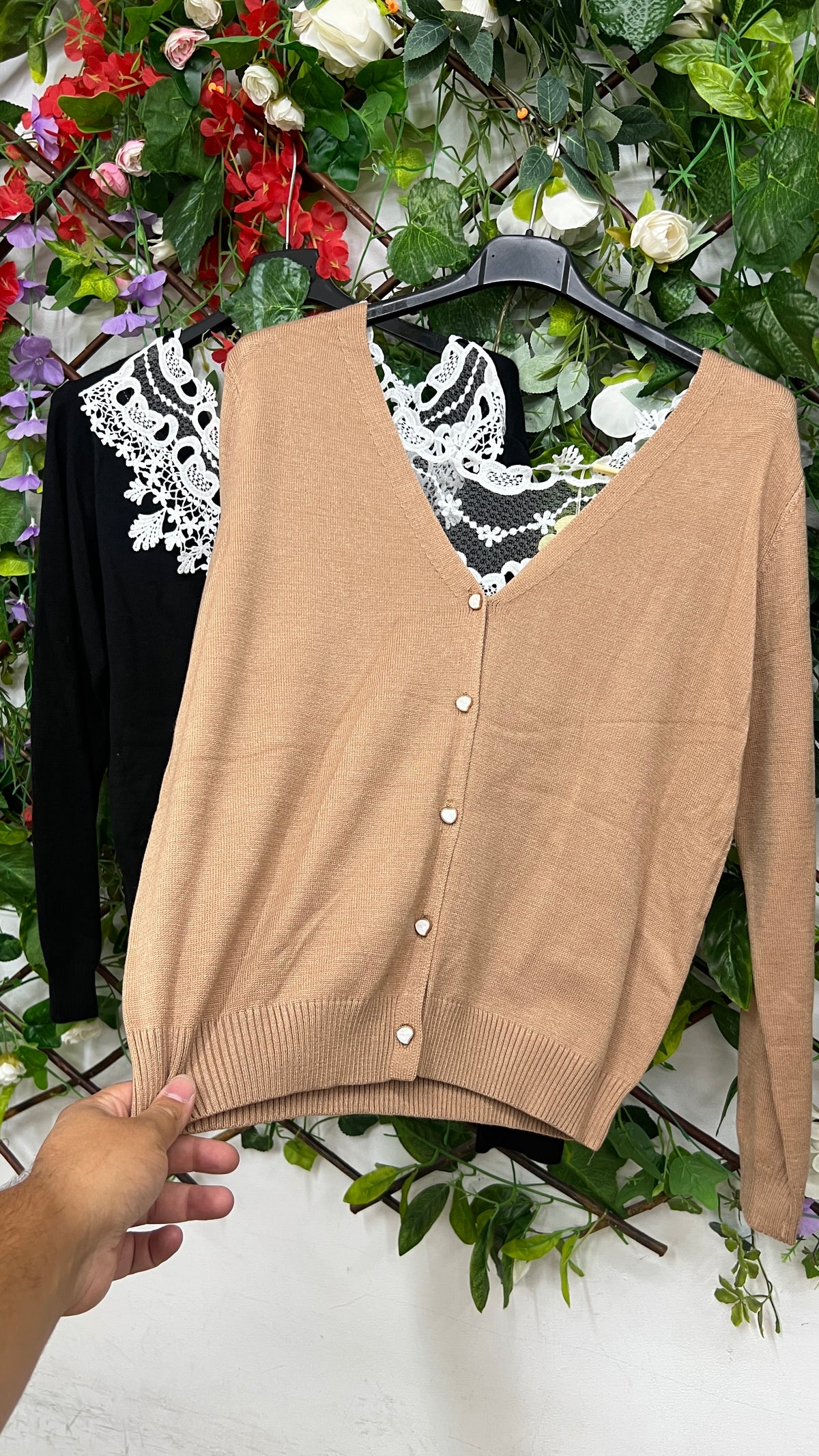 Cardigan Puntilla