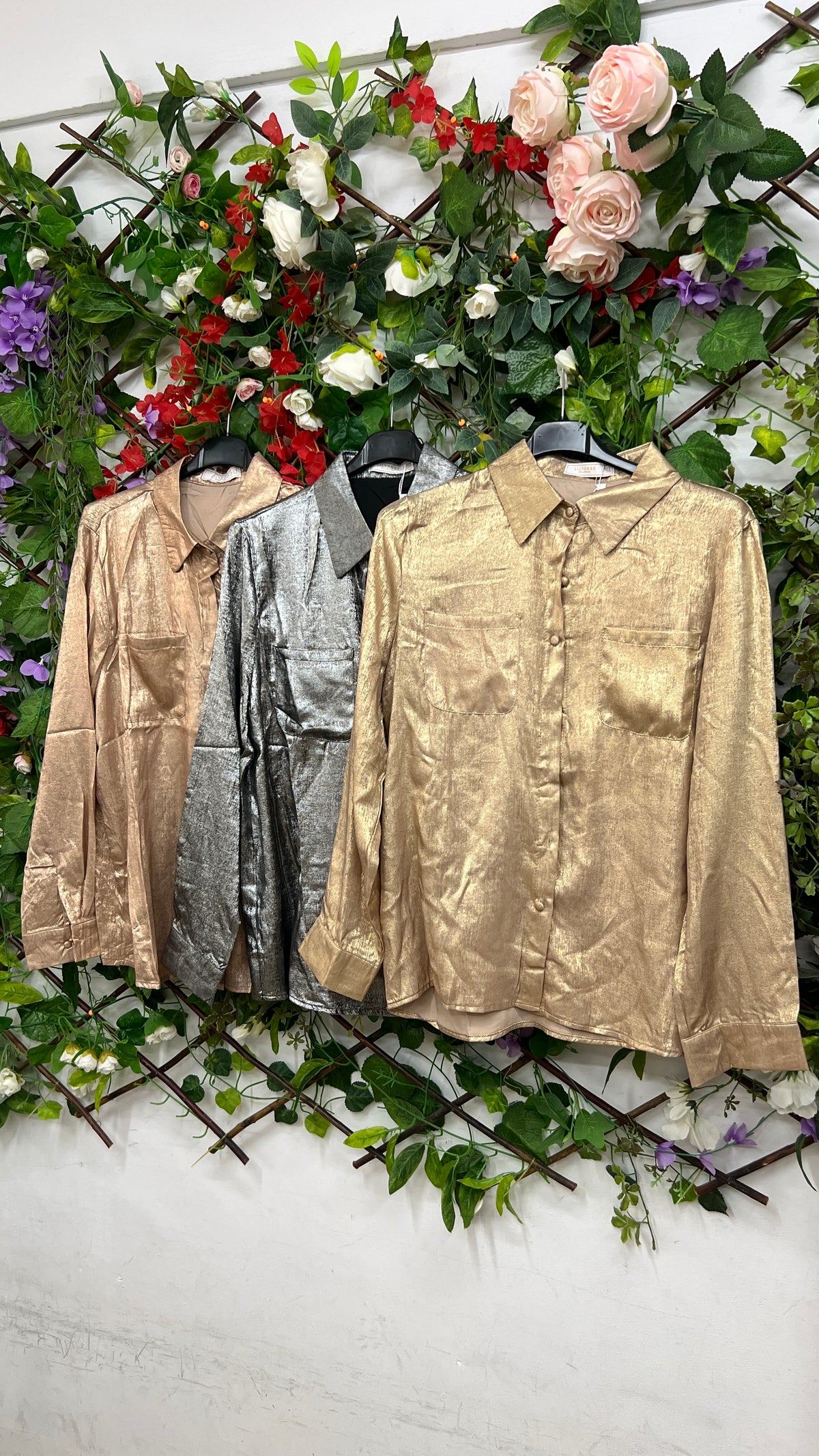 Camisa Metalizada