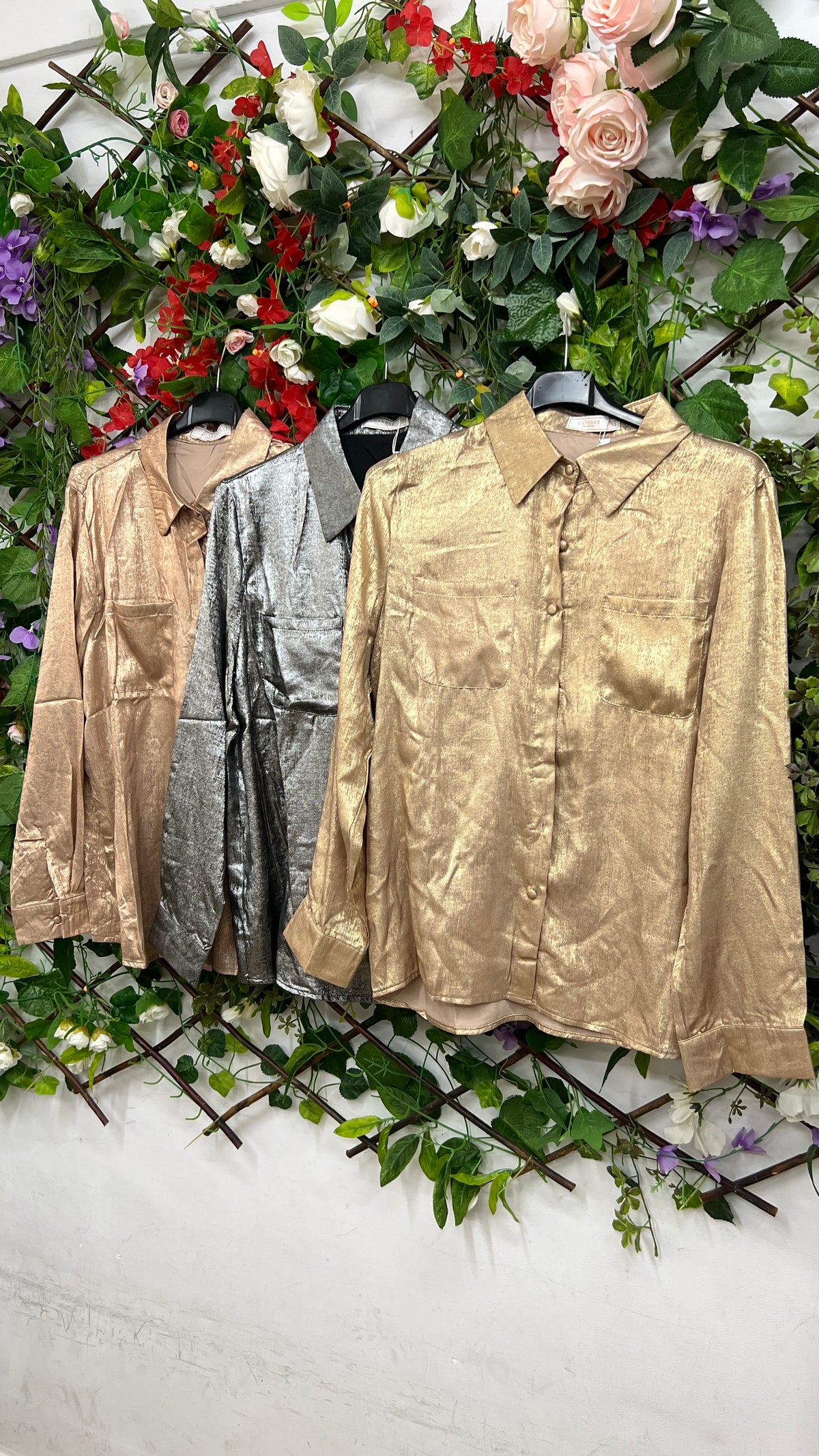 Camisa Metalizada