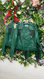 Chaqueta Motera Flecos