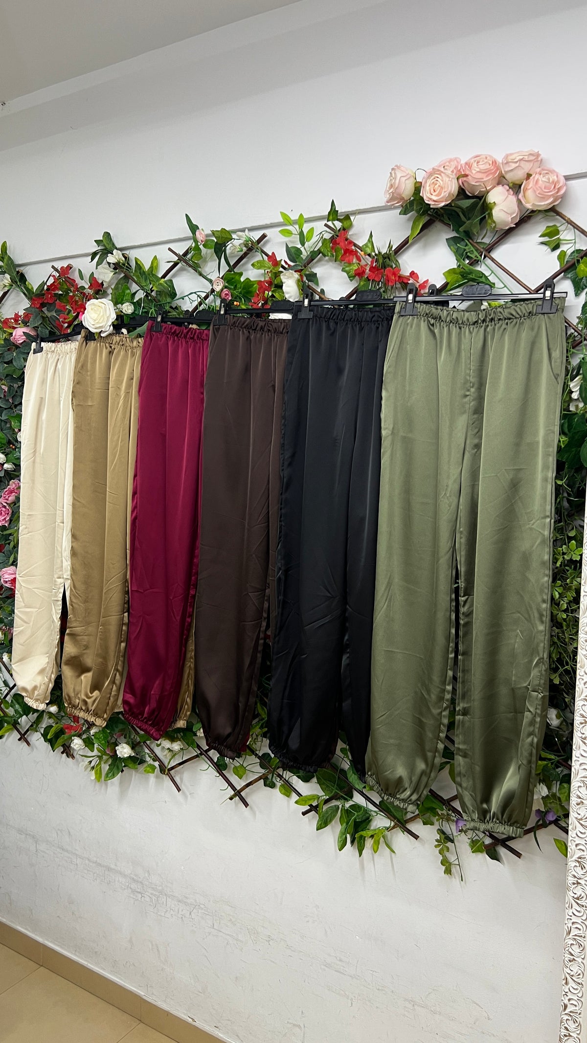 Pantalon Bombacho Raso